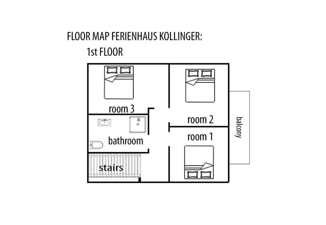 Ferienhaus Kollinger Kaprun Exteriör bild